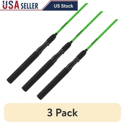 Caña giratoria duradera de 2 piezas con mango de EVA de pesca de luz media asiento con bloqueo giratorio nuevo Foto 1 de 4