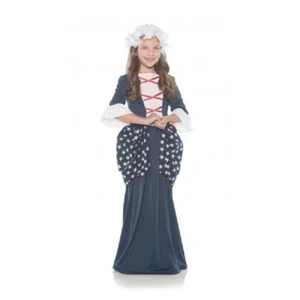 Betsy Ross - Colonial - Revolutionary War - Costume - Girls - 2 Sizes - Picture 1 of 2