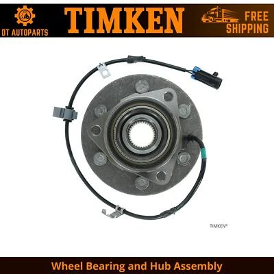 Подшипник колеса и ступица в сборе передние левые Timken для Chevrolet Astro 2003-2005 годов выпуска - Изображение 1 из 4