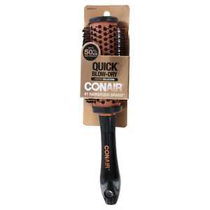 Conair Copper Collection Quick Blow-Dry Round Vented Hair Brush - Picture 1 of 2