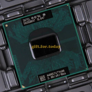 Original Intel Core 2 Duo T9600 2.8 GHz Dual-Core (AW80576GH0726M) Processor CPU - Picture 1 of 1