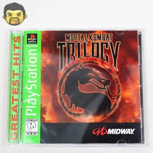 Mortal Kombat Trilogy PS1 CIB Sony PlayStation 1 1996 Complete w Reg + Manual - Picture 1 of 10