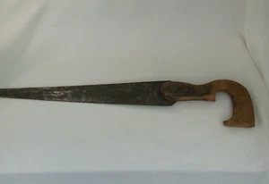 Vintage Saw - Wooden Handle - Picture 1 of 5