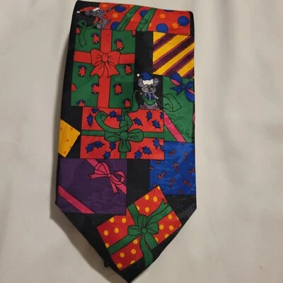 RATONES DE NAVIDAD - SURREY - TEMÁTICA NAVIDEÑA - ¡CORBATA DE POLIÉSTER! Foto 1 de 4