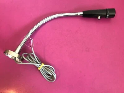 Vintage ASTATIC Dynamic Omnidirectional Gooseneck Microphones AMC-105SNO Nice! - Image 1 of 4