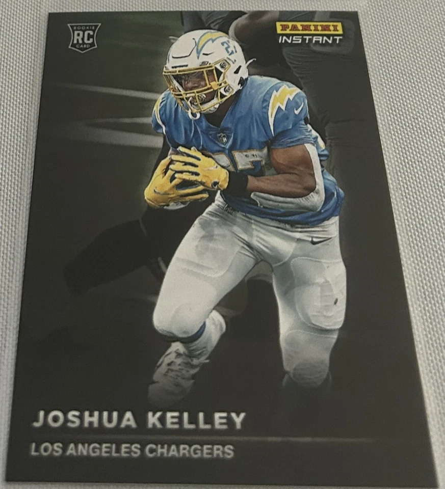 2020 Panini Instant Football Joshua Kelley Los Angeles Chargers Rookie Spotlight - Image 1 of 4