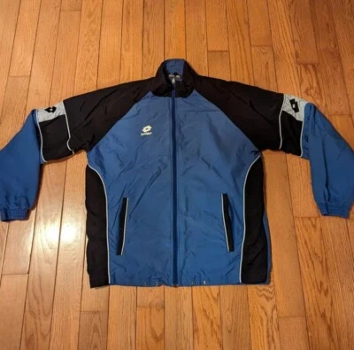 Cortavientos Lotto Vintage Años 90 Talla L Foto 1 de 4