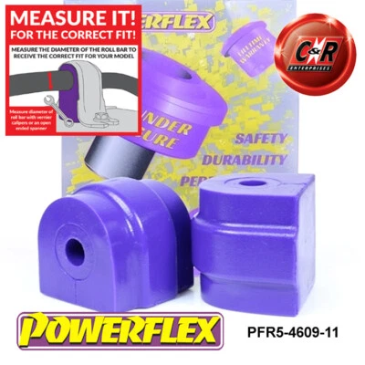 Soporte De Arb Powerflex Rr 11Mm Para BMW E91 Serie 3 Touring 05En PFR5-4609-11 - Imagen 1 de 4