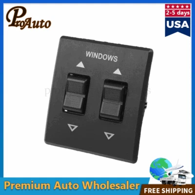 Interruptor de janela lateral esquerdo do driver 15590707 para 85-95 Chevy Astro GMC Safari - Imagem 1 de 4