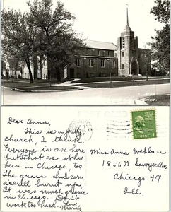 Estherville Lutheran Church, Estherville, Iowa Vintage RPPC - Picture 1 of 1