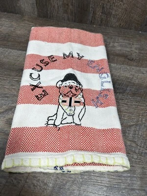 Toalla de té Excuse My English Bull Dog Foto 1 de 4