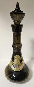 1964 I Dream of Jeannie Jim Beam/Boilieux Smoky Green Crystal Genie Bottle - Picture 1 of 7