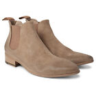 Marsell Mens Washed Suede Chelsea Boots 11 Tan IT 44