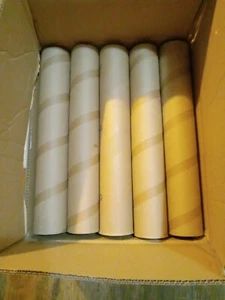 Lot Of 10 Cardboard Tubes 3" X 19" - Picture 1 of 2