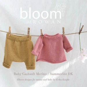 Bloom at Rowan Strickmuster Buch von Erika Knight 11 Designs für Baby und Mutter - Bild 1 von 1