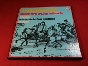 Tchaikovsky SÄMTLICHE WERKE FÜR KLAVIER & ORCHESTER Haas Inbal Philips 3 LP nm - Picture 1 of 3