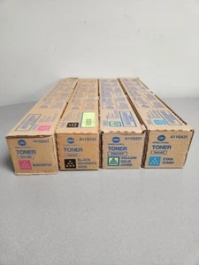 Konica Minolta TN216 Toner Cartridge Set Negro, Cian, Magenta y Amarillo - Imagen 1 de 1