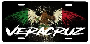 Veracruz Mexico Aluminum License Plate Placa 6" x 12"  - Picture 1 of 1