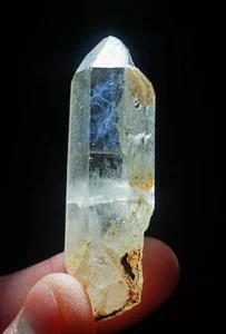Lemurian "Blue Angel Feathers" Quartz Natural Point Crystal Rough Healing - Picture 1 of 8