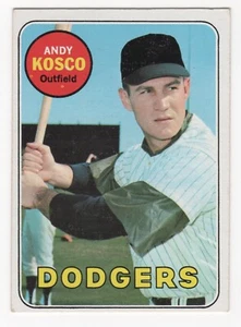 1969 Topps Andy Kosco Los Angeles Dodgers #139 - Picture 1 of 2