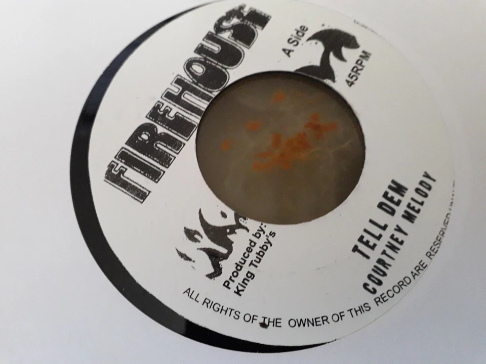 Courtney Melody, Tell Dem ,  7 " Firehouse - Image 1 of 1