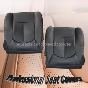 2011-2016 For Ford F250 F350 Lariat Driver & Passenger Perforated Seat Cover - Picture 1 of 12