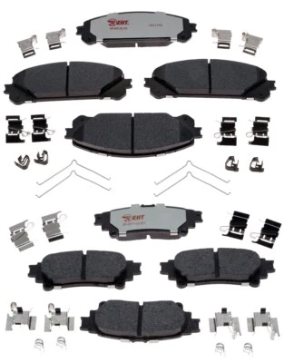 2 Disc Brake Pad Kits RAYBESTOS Front Rear For RX350 RX450H HIGHLANDER SIENNA Foto 1 de 4