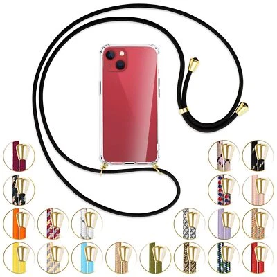 Collana (O) per Apple iPhone 13 Cover protettiva Custodia con catena cordino - Immagine 1 di 4