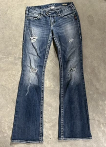 Silver Jeans Womens Tuesday Bootcut Size Waist 27 Length 33 - Picture 1 of 6