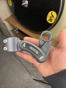 Vintage LOOK Cycling Ergostem 75mm 26.0 / 28.6 Threadless Bicycle Stem Grey - Picture 1 of 8