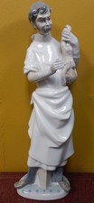 Authentic Lladro Obstetrician Baby Doctor Figurine #4763, Spain-Retired-14"-Mi nt