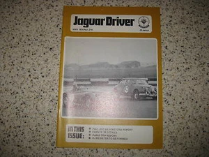 REVISTA JAGUAR DRIVER / LIBRO - MAYO 1978 - ARTÍCULO GENUINO - Nº 214 - Imagen 1 de 1