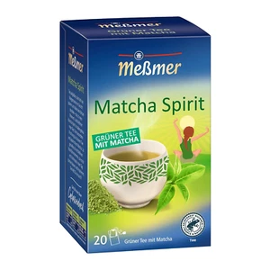 Meßmer MATCHA SPIRIT | Grüner Tee Mit Matcha | 20 Teebeutel | Vegan | Glutenfrei - Bild 1 von 12
