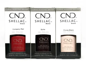 Cnd Shellac Gel Polish - ICONIC 2020 Collection - 0.25oz/7.3ml Pick Any  - Picture 1 of 17