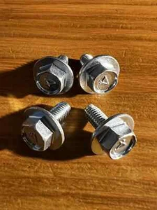 Honda Civic EG Upper Headlight Bolt Kit. Bright Zinc Plated. - Picture 1 of 1