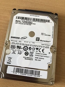 SAMSUNG (SEAGATE) ST640LM001 (HN-M640MBB/VA0) 640GB 2.5" SATA 5400RPM HDD - Picture 1 of 3