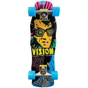 Monopatín completo Vision PSYCHO STICK Mini Cruiser RARO LIGERO DEFECTO - Imagen 1 de 6