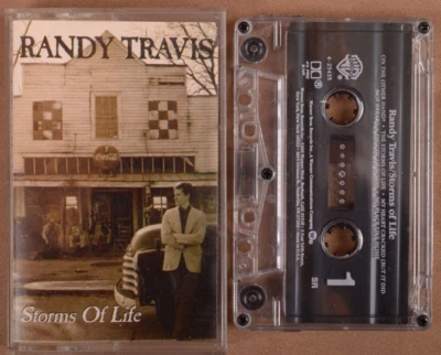 Randy Travis Storms Of Life 1986 Cassette Tape Warner Brothers On The Other Hand - Image 1 of 4