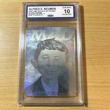 ALFRED E NEUMAN 1992 LIME ROCK #1 PROMO CARD 3D HOLOGRAM CCG GEM MINT 10 MAD