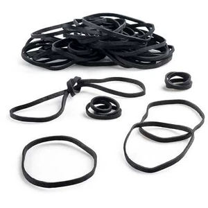 Rubber Bands #33: #33 Size, Black EPDM , 100 Count. - Picture 1 of 5