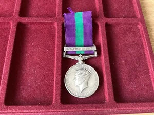 General Service Medal, S. E. Asia 1945-46, unnamed as Issued to Indian Units - Picture 1 of 3