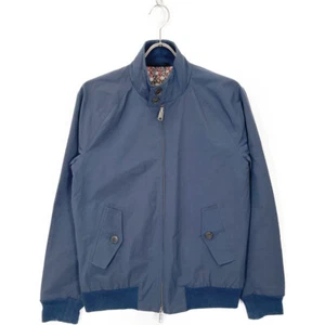 BARACUTA ×Liberty 1501029 G8 Navy Harrington Jacket Jacket 36 Navy - Picture 1 of 9