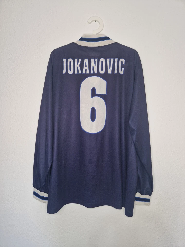 CAMISETA OFICIAL CD TENERIFE PLAYER ISSUE UEFA JOKANOVIC AWAY TRIKOT 1996 1997 - Imagen 1 de 4