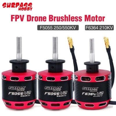 SURPASSHOBBY Outrunner Brushless Motor F5055 F6364 14 Pole für RC Flugzeuge