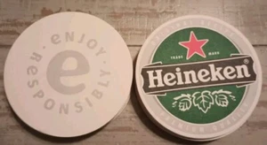15 niederländische Bierdeckel ~ HEINEKEN Brauerei Originalrezept ~ verantwortungsvoll genießen - Bild 1 von 3