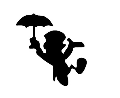 NEXUS DECALS Vinyl Decal for Window - Jiminy Cricket (Disney), Various Colors & Sizes