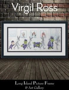Virgil Ross original signiertes Modellblatt Zeichnung Käfer Dr Jekyll/Hyde individueller Rahmen - Bild 1 von 7