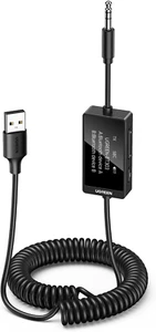UGREEN Ricevitore Trasmettitore Bluetooth 5.4 USB Adattatore Bluetooth 2 in 1 Au - Foto 1 di 12