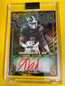 DA75826  2022 Wild Card Alumination Psyched Auto Jalen Nailor RC AUTO 1/4 - Picture 1 of 2