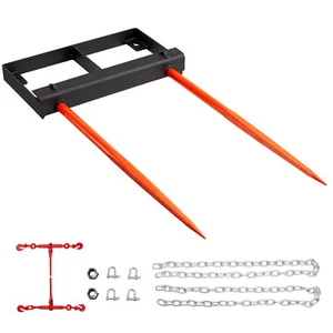1360kg cynk do ładowania czołowego cynk do bel szpikulc do bel widelec do transportu bel 124cm - Zdjęcie 1 z 12